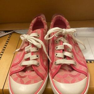 Pink Coach Sneakers